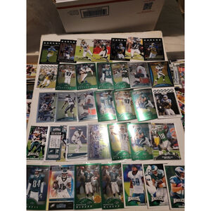 370+ Large Lot NFL Trading Cards Vintage Modern Inserts Rcs Philadelphia Eagles